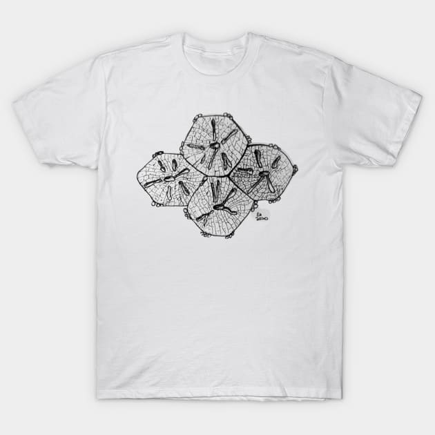 Hepatocyte Pen and Ink Drawing T-Shirt by emadamsinc